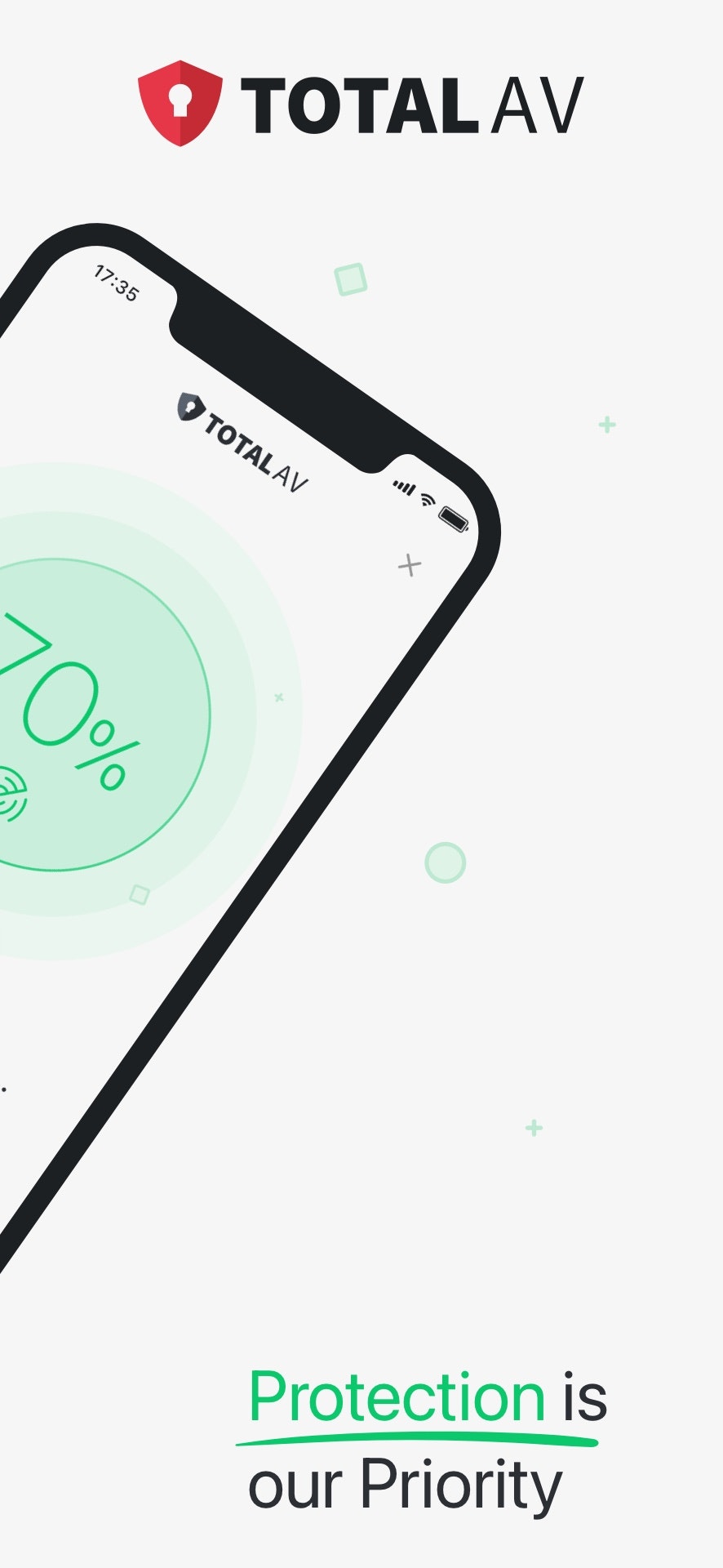 TotalAV for iOS - मोबाइल सुरक्षा और निजी वीपीएन मीडिया 9