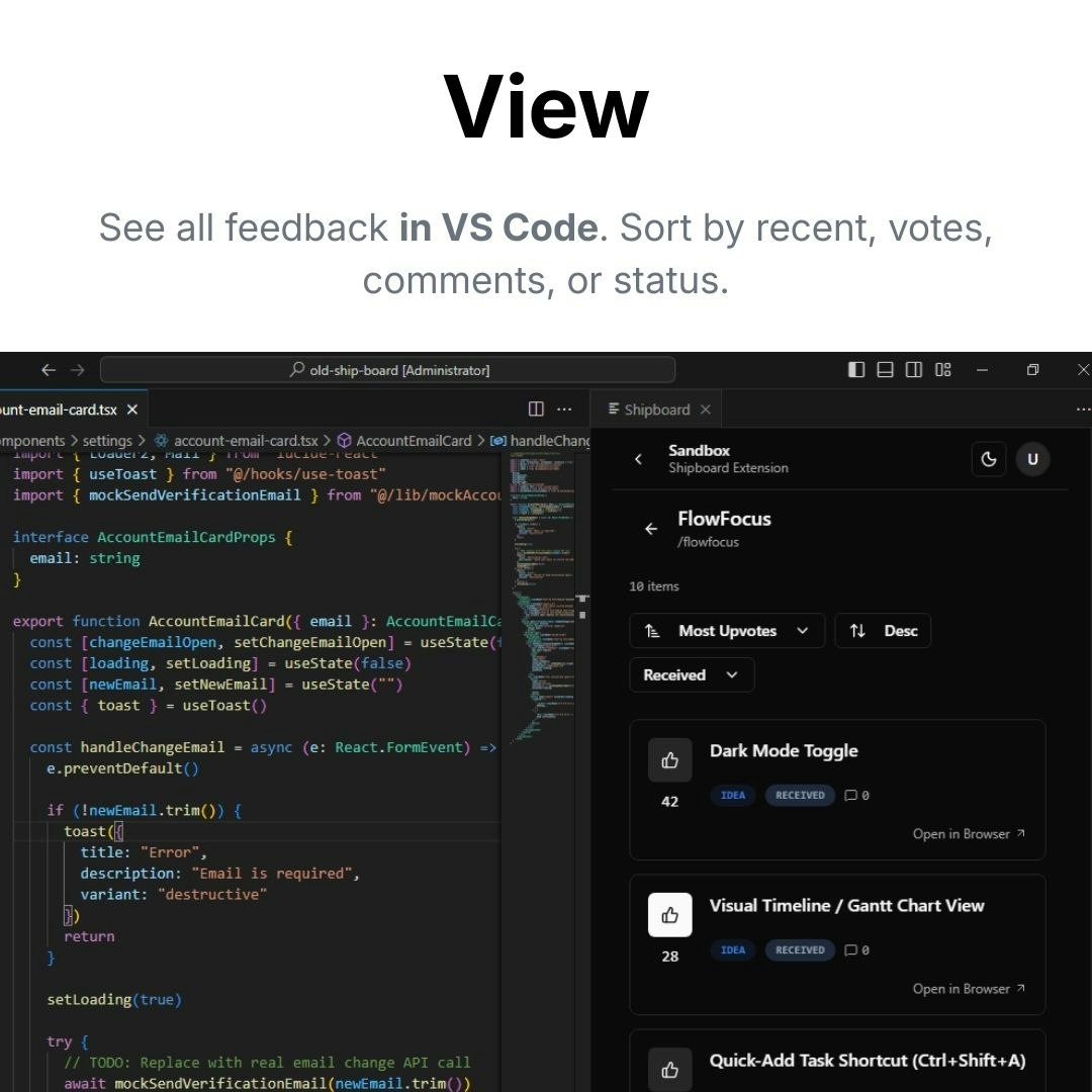 ShipBoard - Screenshot 2 showing product features and functionality