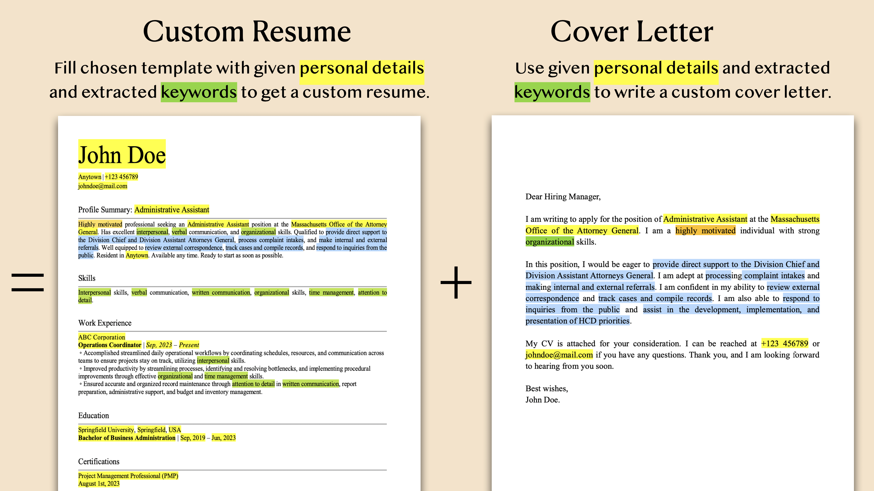 ResumeCustomizer - Screenshot 4 preview