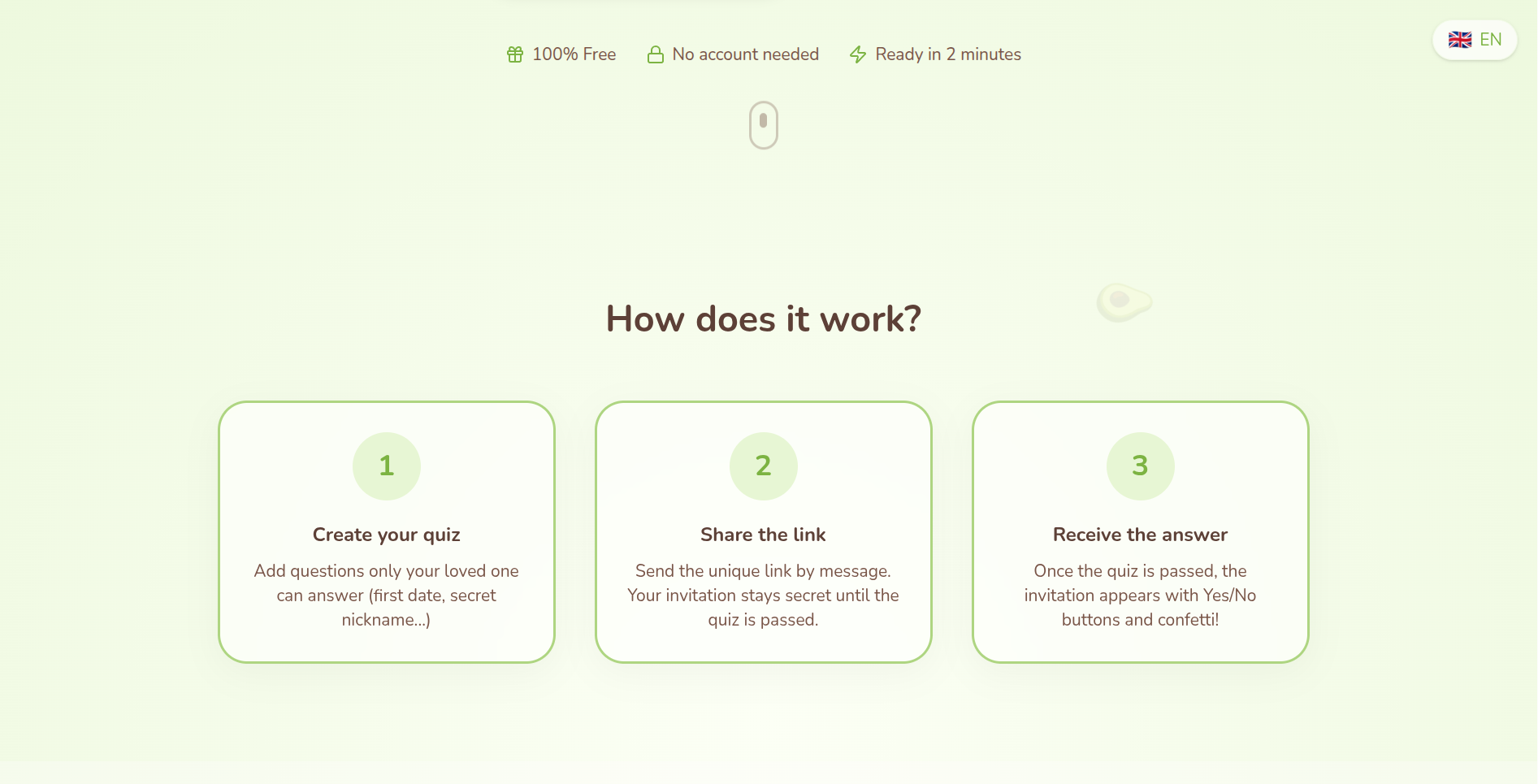 Valentine Day Invitation - Screenshot 2 showing product features and functionality