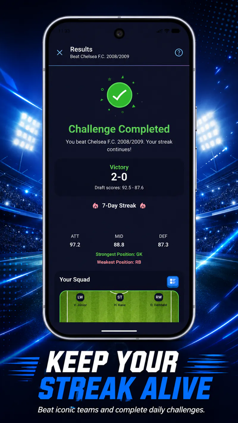 Unbeatable Football screenshot 8
