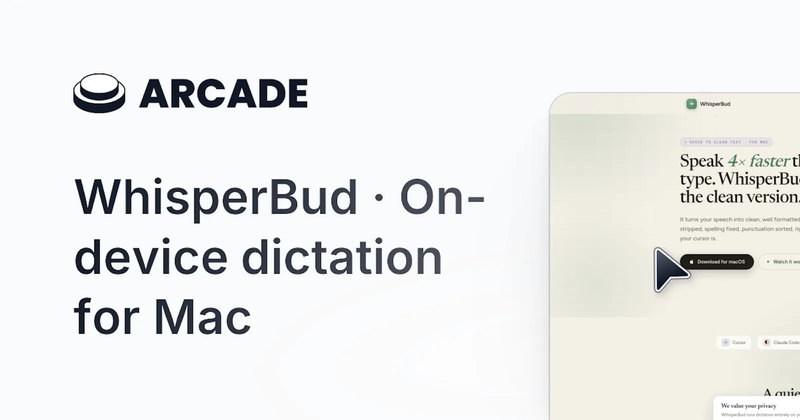 WhisperBud screenshot 1