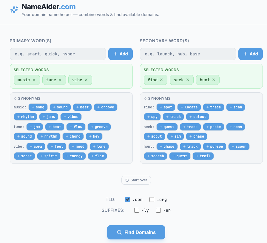 NameAider.com gallery image