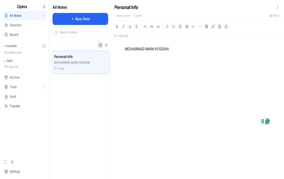 Ciphra —Your ideas, device, Your control gallery image