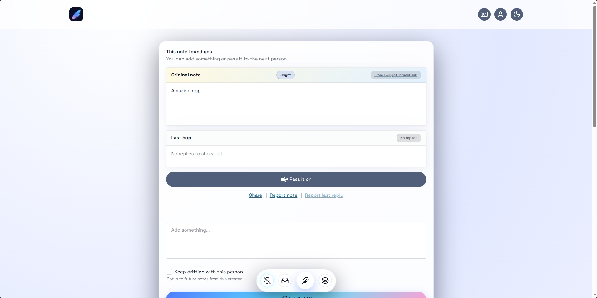 Driftya - Screenshot 4 showing product features and functionality