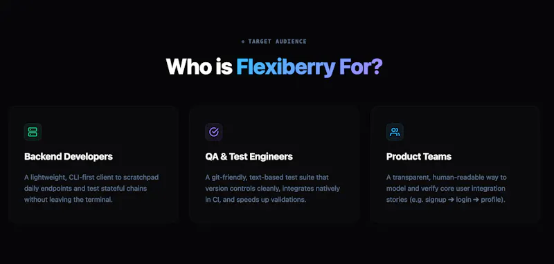 flexiberry screenshot 2