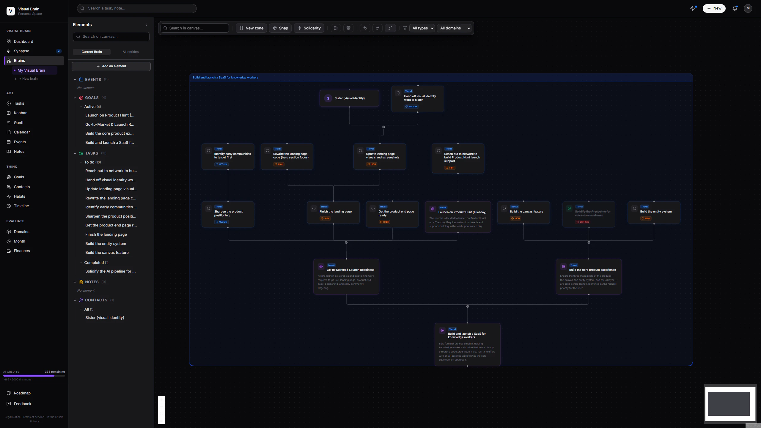 Visual Brain screenshot 2
