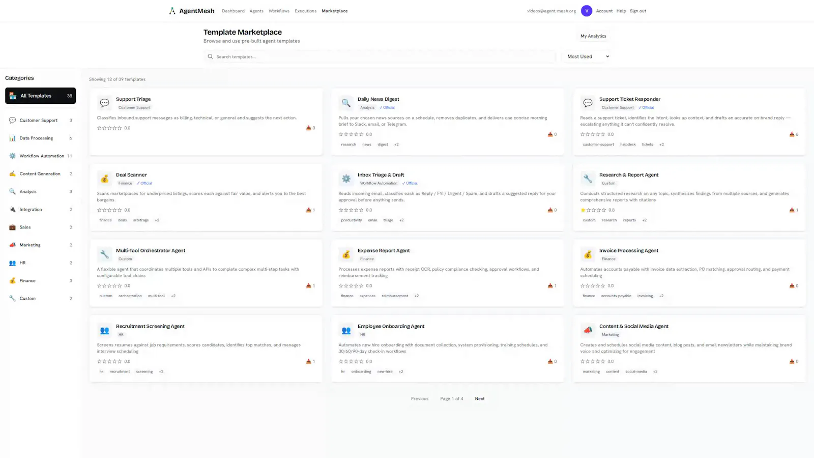 AgentMesh screenshot 4