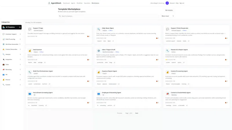 AgentMesh screenshot 4