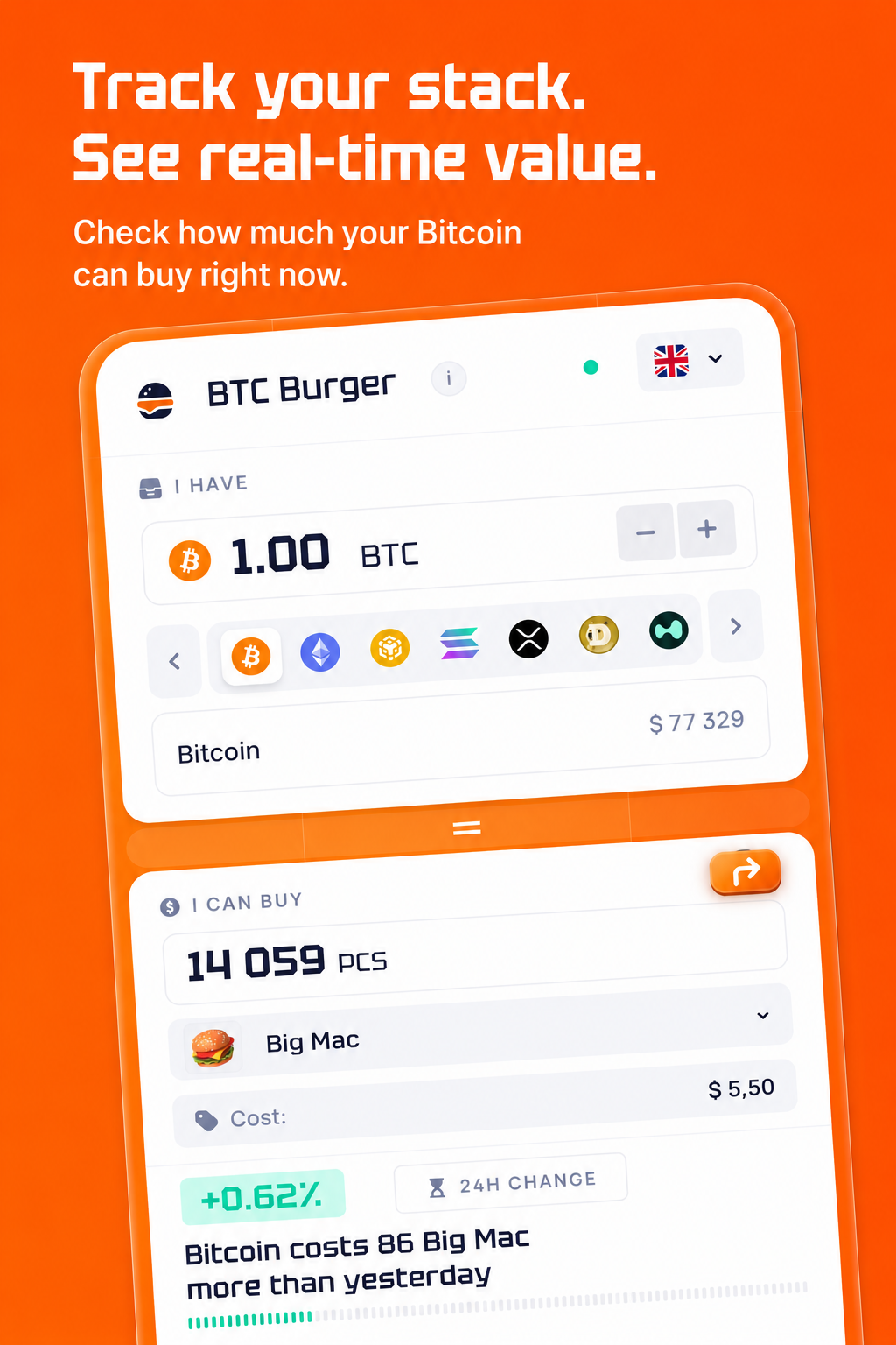 BTC Burger gallery image