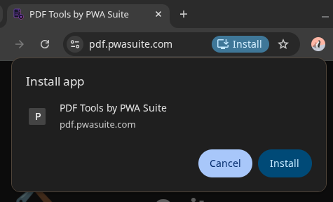 PDF Tools - PWA Suite gallery image