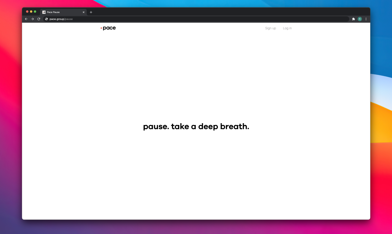 Pace Pause gallery image