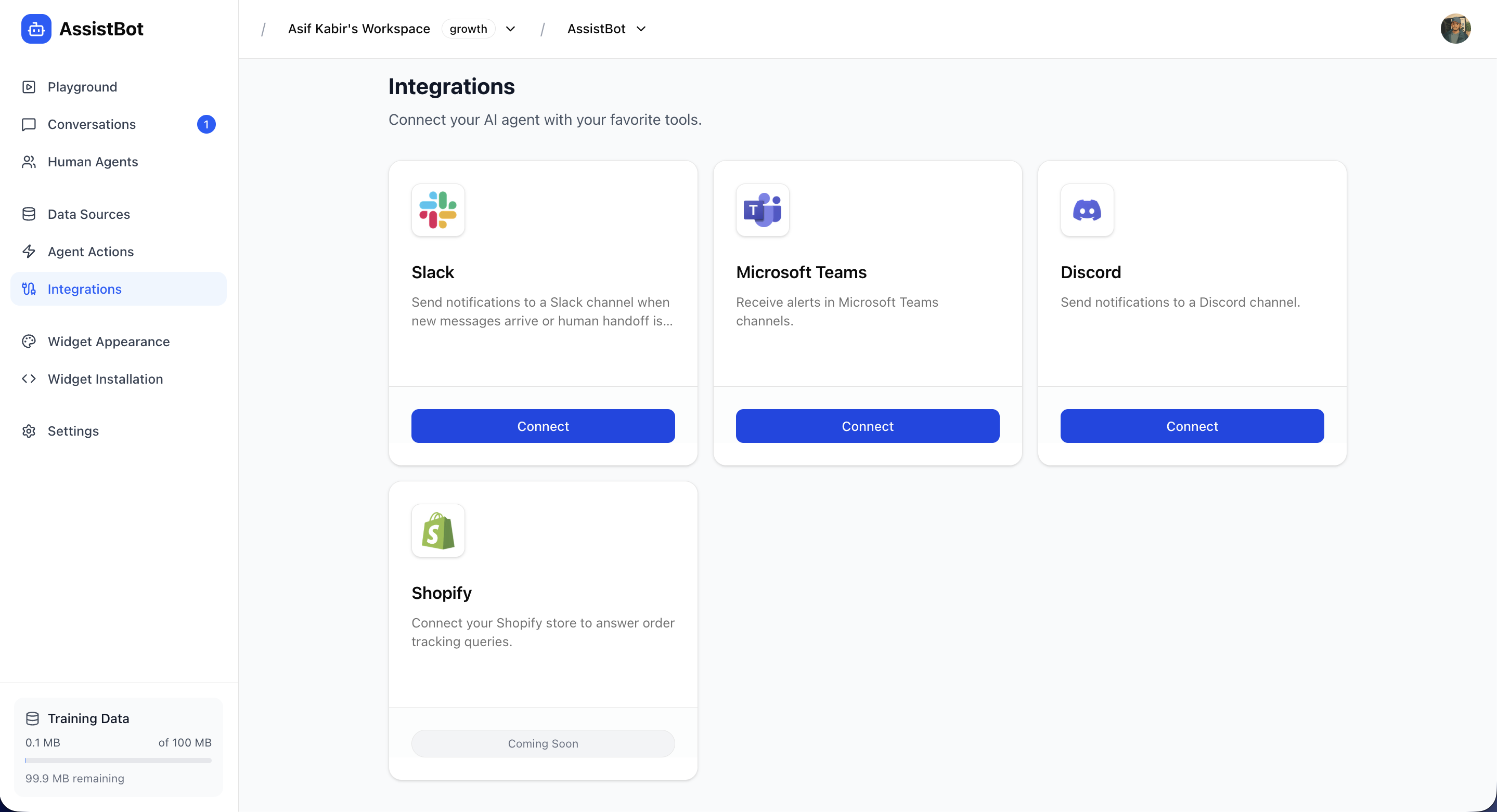 AssistBot gallery image