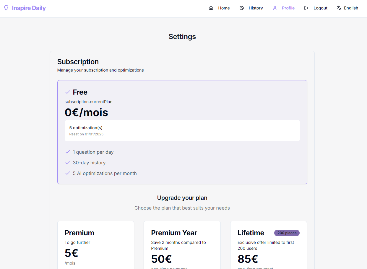 Ispirare quotidianamente media 3