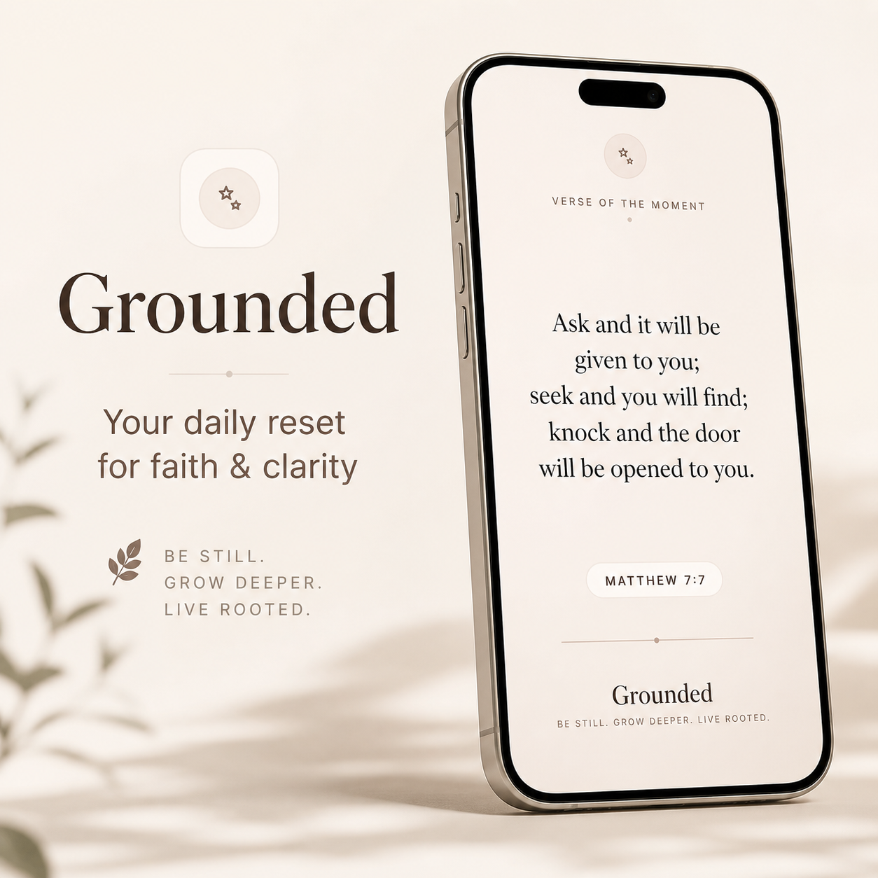 Grounded gallery image