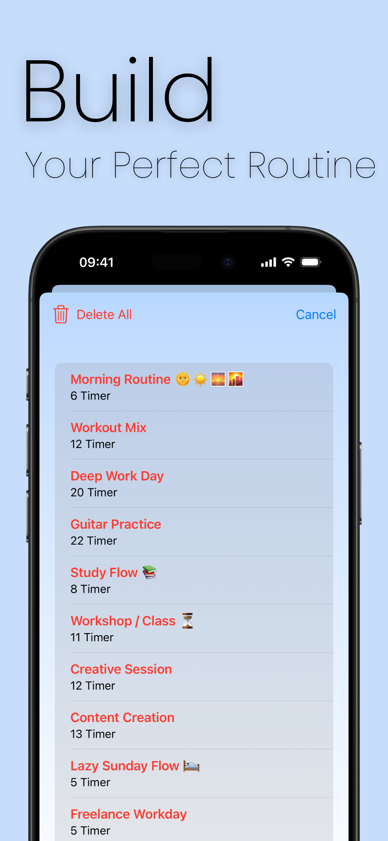 Média Enveloppes - Organisez des routines avec des minuteries en solo et multiples 4