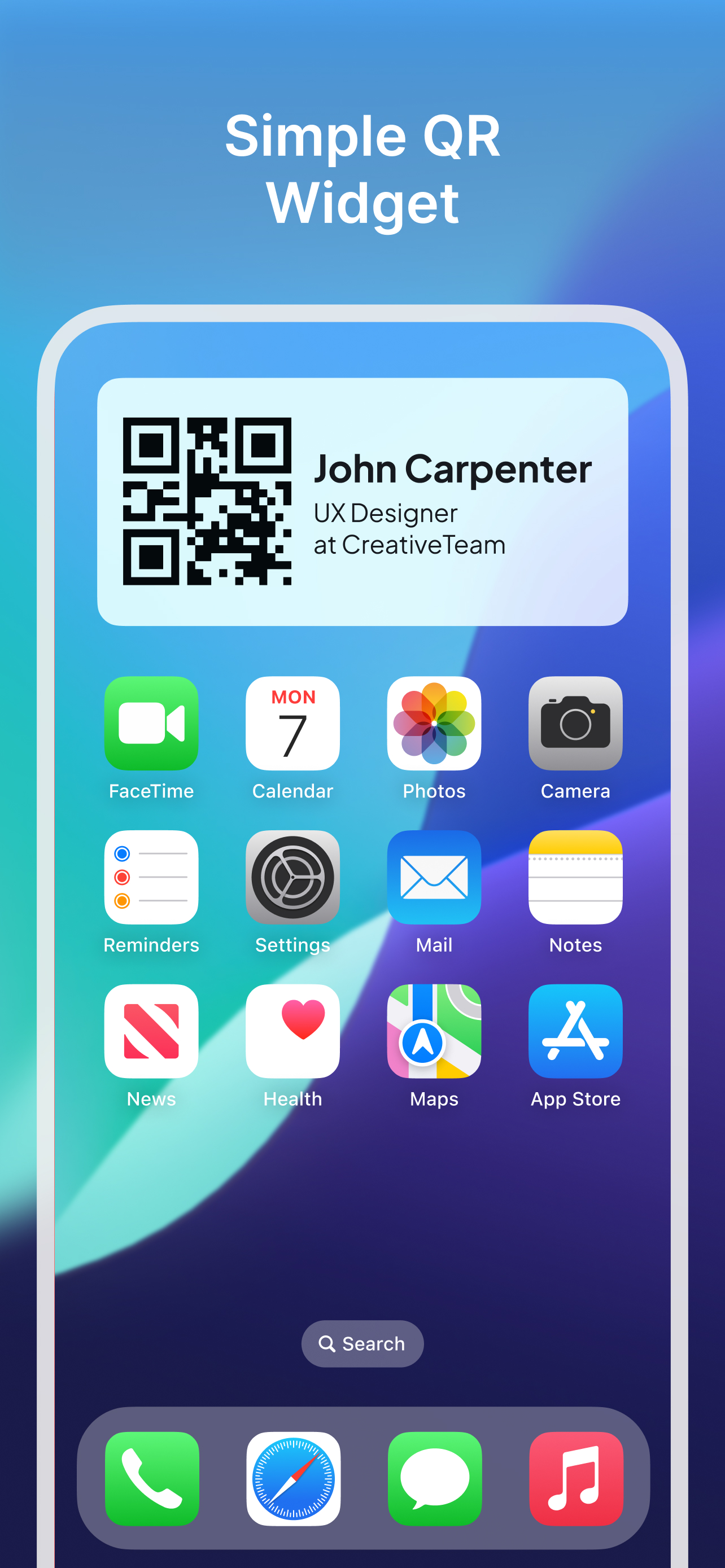 Business Card Widget gallery image