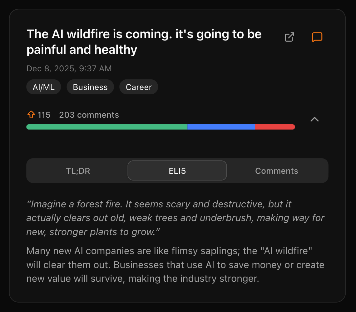 WhatHappened - Screenshot 3 showing product features and functionality