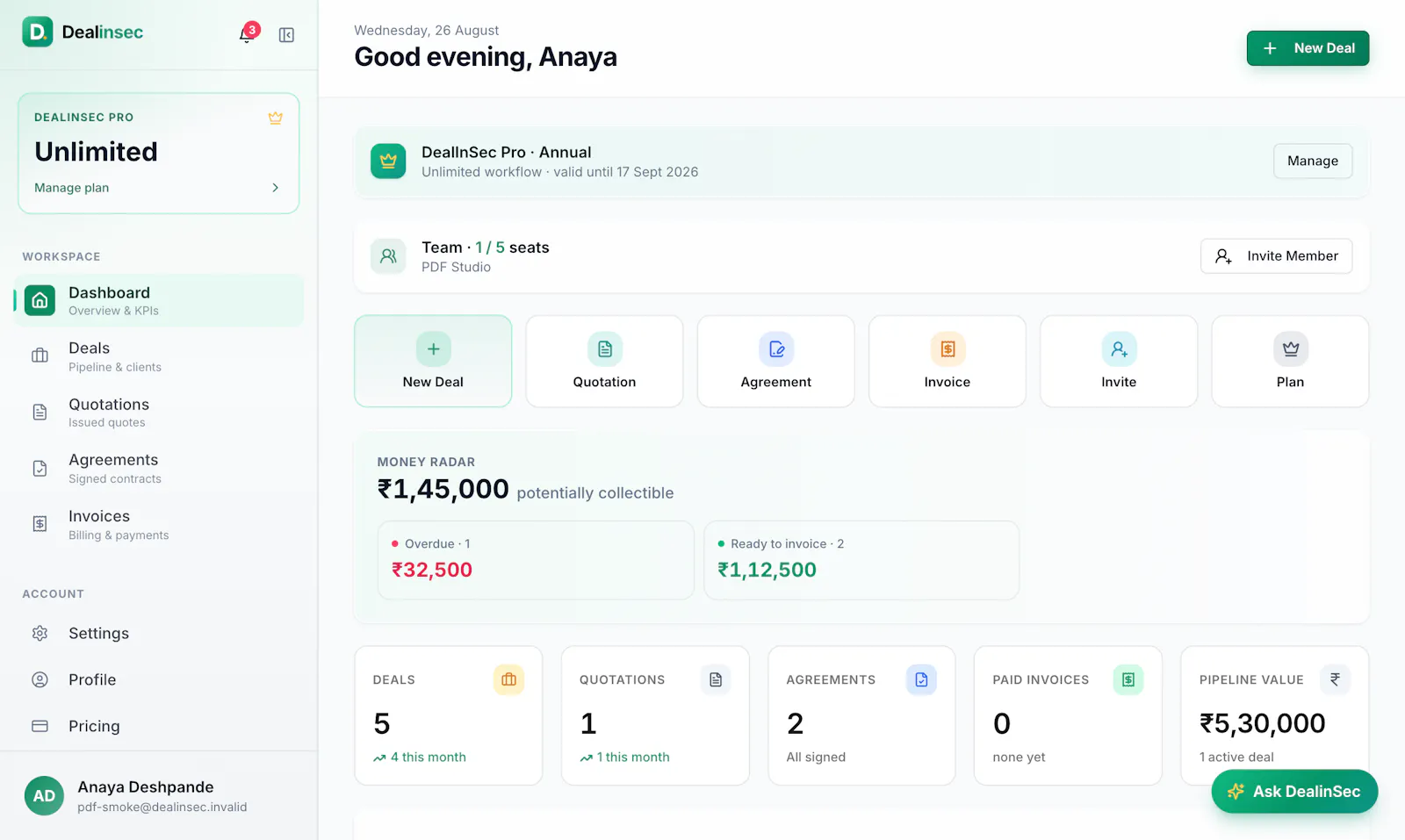 DealInSec screenshot 2