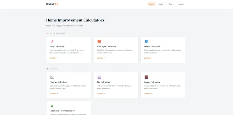 DIYCalcKit screenshot 2