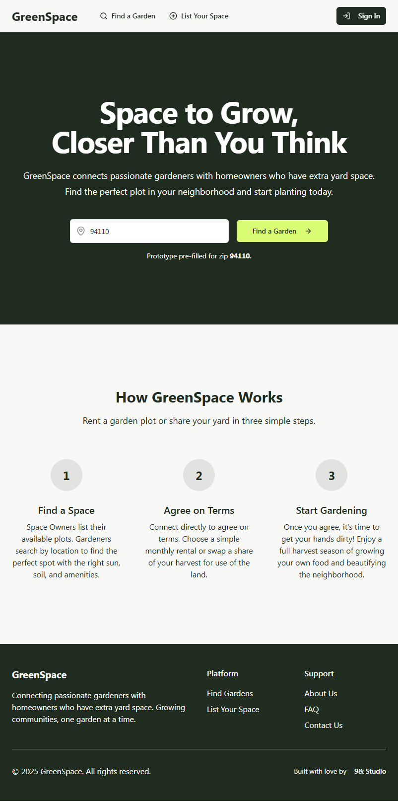 GreenSpace gallery image