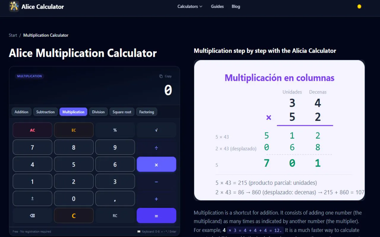 Calculadora Alicia gallery image