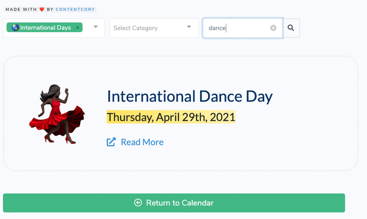 Story Calendar gallery image