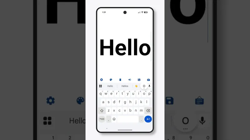 BigText screenshot 1 (video preview)