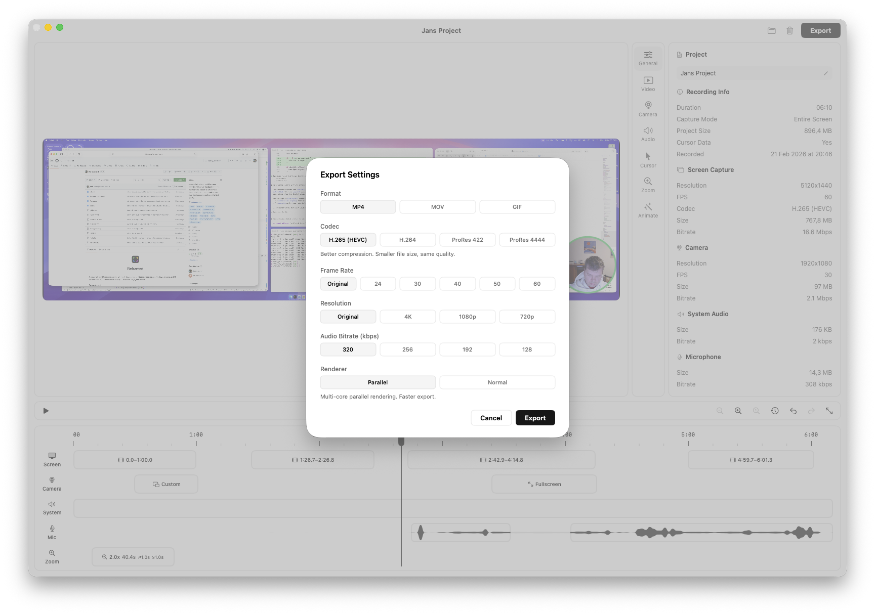 Reframed - Screenshot 3 showing product features and functionality