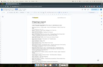 ClipExport | Kindle Highlight Exporter gallery image