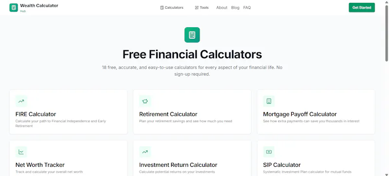 Wealth Calculator Hub screenshot 3
