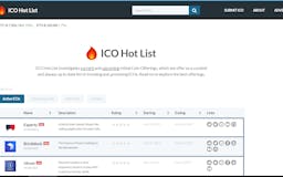 ICO Hot List media 2