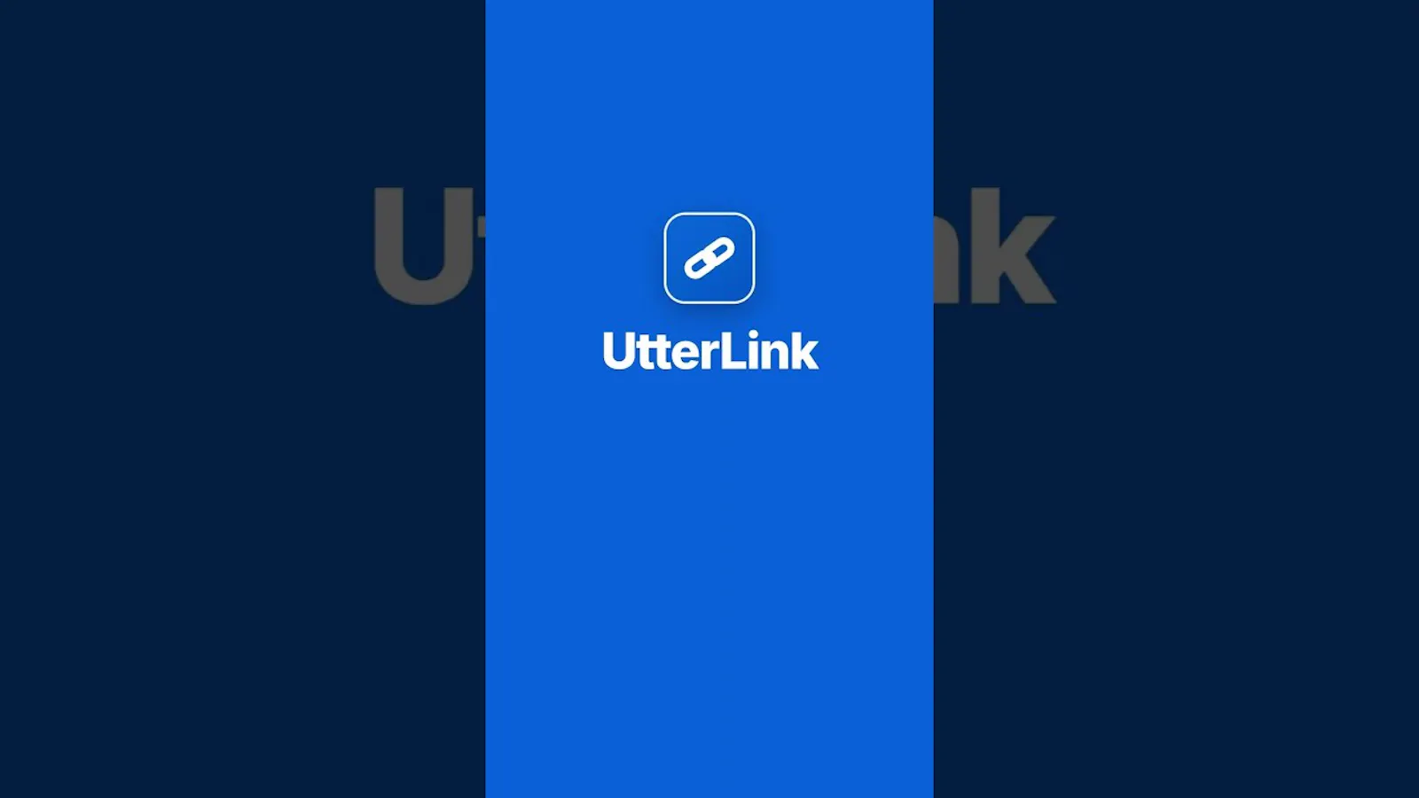 UtterLink screenshot 1 (video preview)