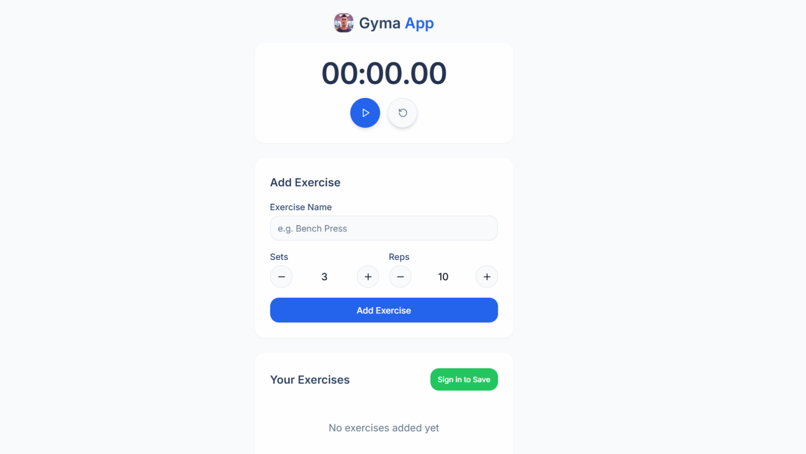 وسائط تطبيق Gyma - وفر 40 ٪ من وقت الصالة الرياضية ، ونتائج التمرين نفسها. 3