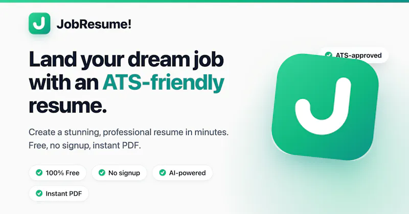 Jobsresume screenshot 1