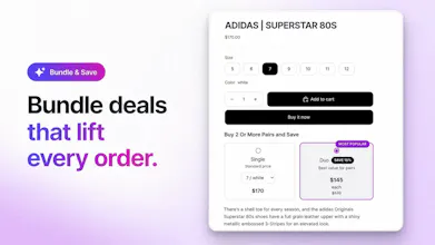 Juvant Bundle Deals for Shopify gallery image
