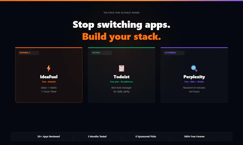 The Best Productivity Apps in 2026 screenshot 3