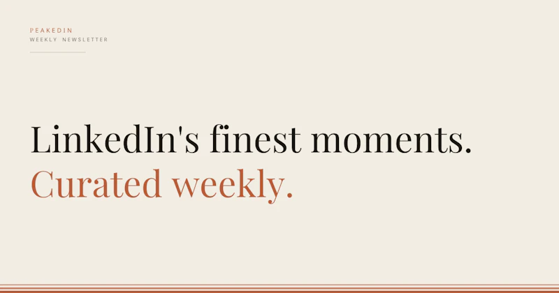 Peakedin - Linkedin Peak Meme Moments screenshot 1