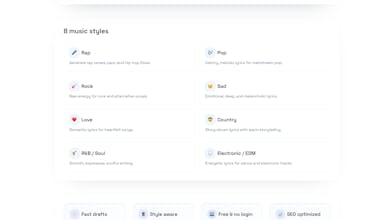 ai-lyrics-generator gallery image
