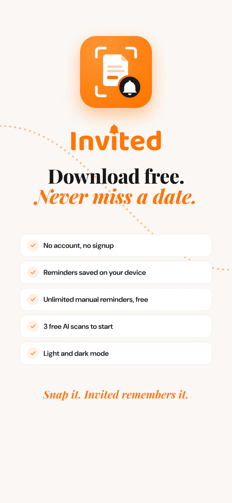 Invited - AI Reminder Scanner screenshot 9