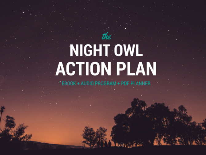The Night Owl Action Plan gallery image