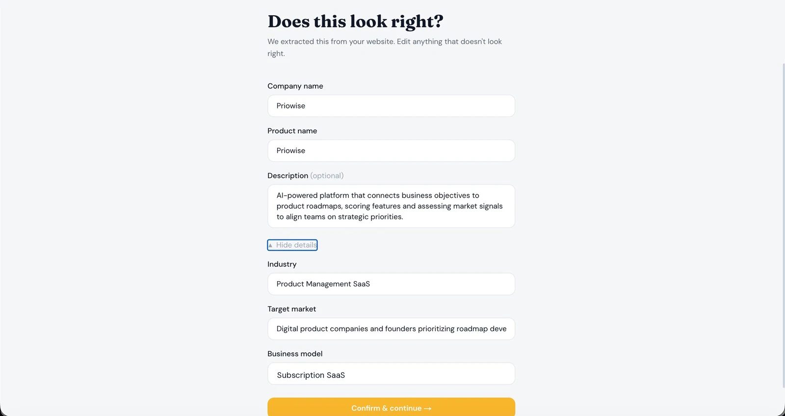 Priowise screenshot 4