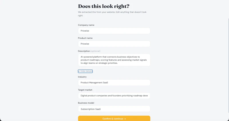 Priowise screenshot 4