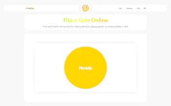 Coin Flip — A Minimal Decision Tool gallery image
