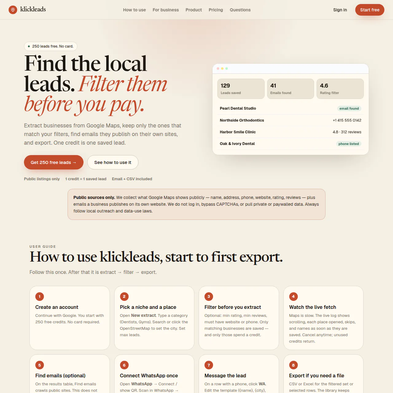 klickleads gallery image
