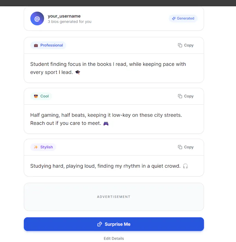 StylishBio screenshot 5