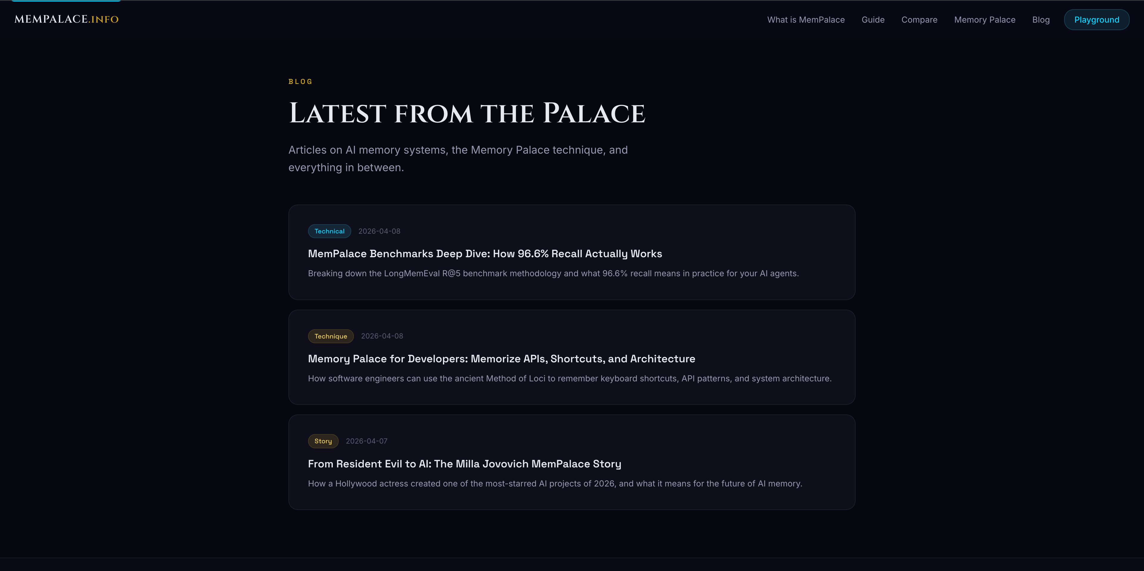 MemPalace gallery image