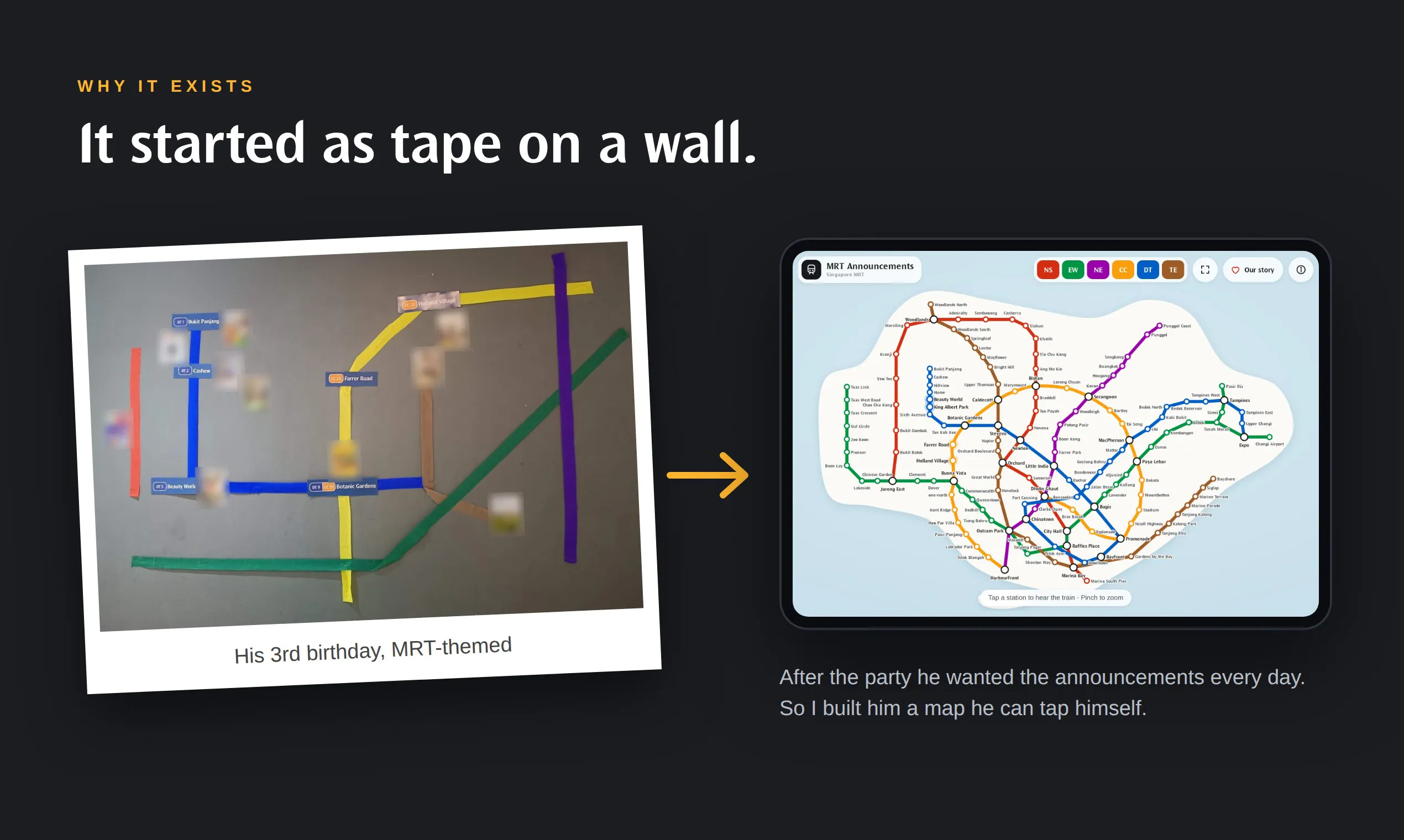 MRT Announcements screenshot 2