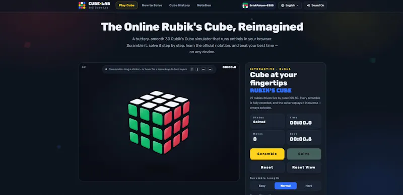 CUBE·LAB screenshot 1