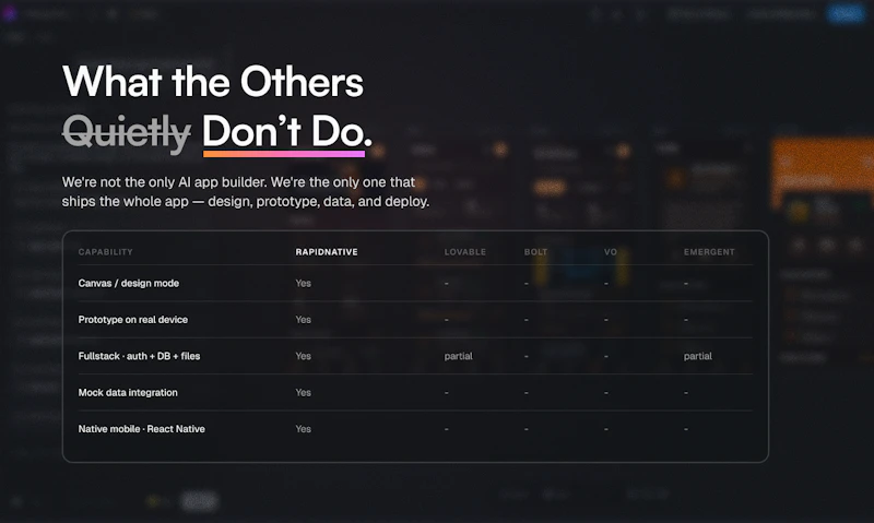 RapidNative screenshot 8